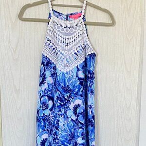 Lilly Pulitzer Luella Swing Dress in CATCH AND KEEP Print - Size 00